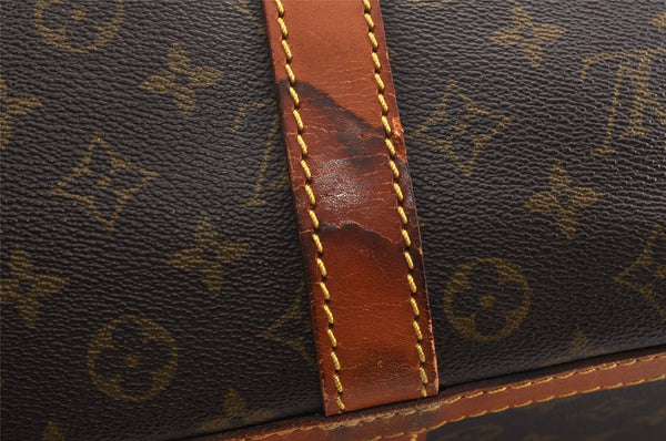 Authentic Louis Vuitton Monogram Sac Chaussures 55 Boston Bag Old Model LV 3292K