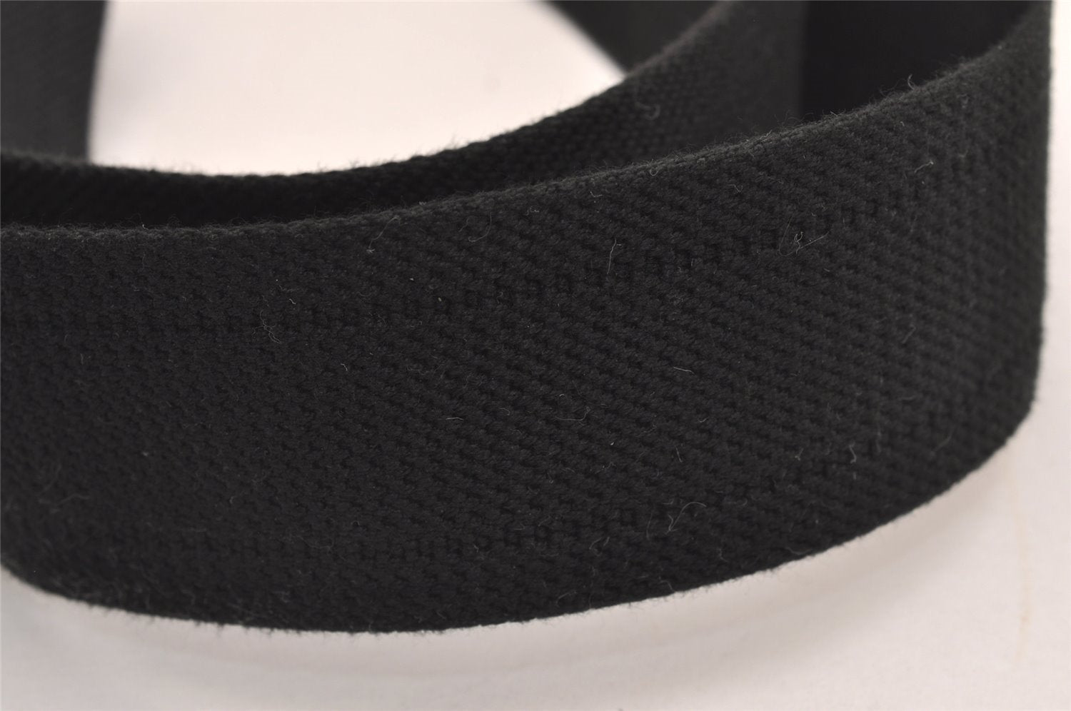 Authentic Louis Vuitton Canvas Leather Shoulder Strap Black 39.0-61.0