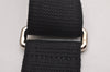 Authentic Louis Vuitton Canvas Leather Shoulder Strap Black 39.0-61.0" LV 3293J