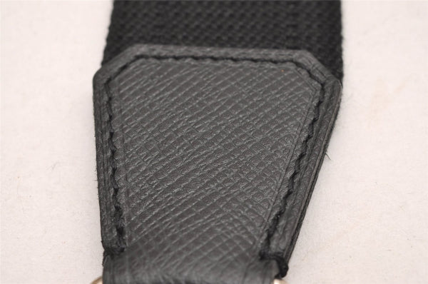 Authentic Louis Vuitton Canvas Leather Shoulder Strap Black 39.0-61.0" LV 3293J