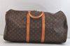 Authentic Louis Vuitton Monogram Keepall 55 Travel Boston Bag M41424 LV 3293K