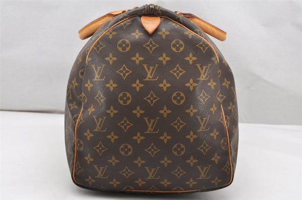 Authentic Louis Vuitton Monogram Keepall 55 Travel Boston Bag M41424 LV 3293K