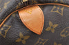 Authentic Louis Vuitton Monogram Keepall 55 Travel Boston Bag M41424 LV 3293K