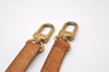 Authentic Louis Vuitton Leather Shoulder Strap Beige 48-55.1" LV 3294J