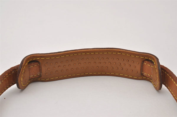 Authentic Louis Vuitton Leather Shoulder Strap Beige 48-55.1" LV 3294J