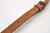 Authentic Louis Vuitton Leather Shoulder Strap Beige 48-55.1" LV 3294J