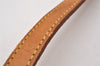 Authentic Louis Vuitton Leather Shoulder Strap Beige 48-55.1" LV 3294J