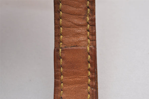 Authentic Louis Vuitton Leather Shoulder Strap Beige 48-55.1" LV 3294J