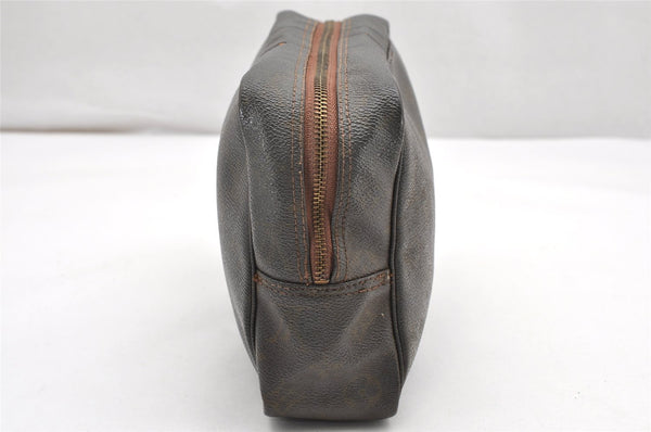 Auth Louis Vuitton Monogram Trousse Toilette 28 Clutch Hand Bag Old Model 3294K