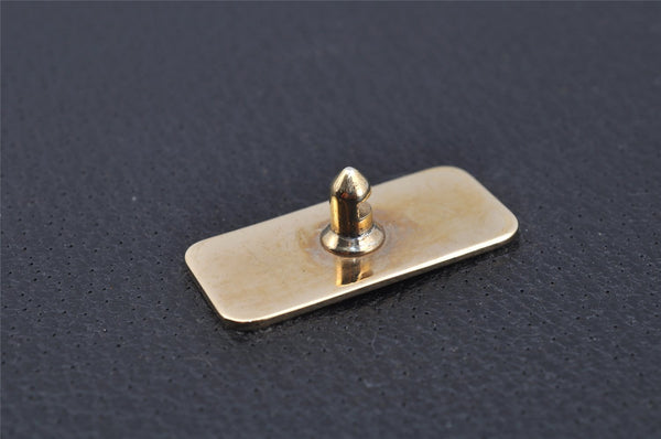 Authentic GUCCI Bamboo Vintage 2Way Briefcase Business Bag Leather Black 3295I