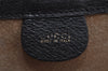 Authentic GUCCI Bamboo Vintage 2Way Briefcase Business Bag Leather Black 3295I