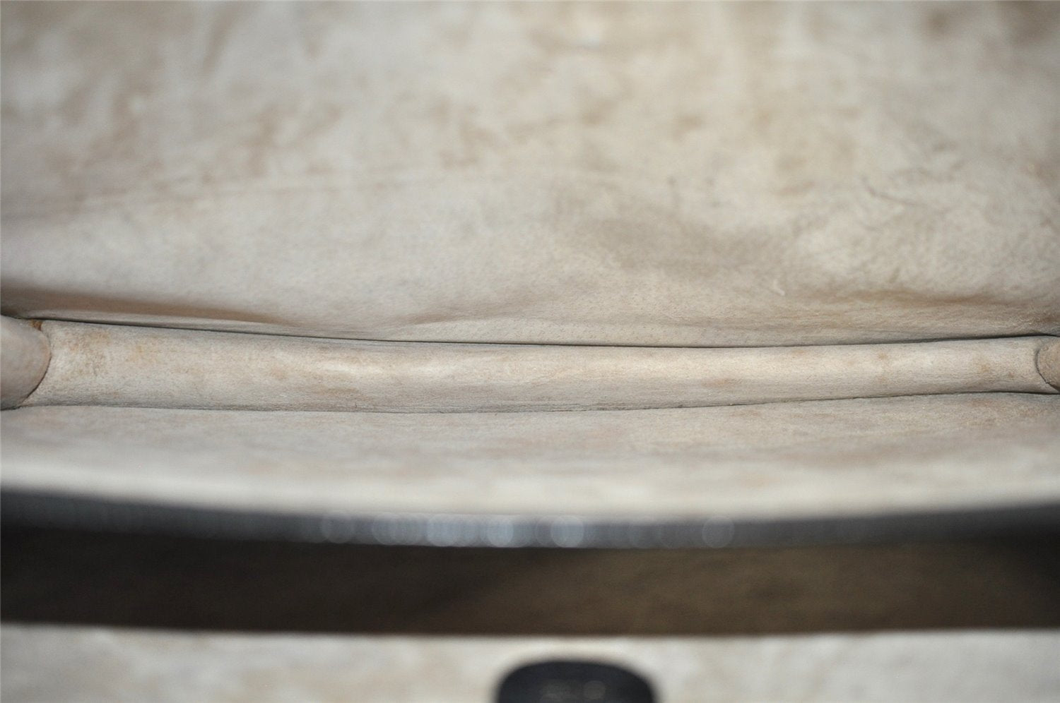 Authentic GUCCI Bamboo Vintage 2Way Briefcase Business Bag Leather Black 3295I