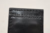 Authentic FENDI Mamma Baguette Shoulder Hand Bag Jersey Leather Black 3296I