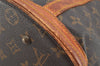 Authentic Louis Vuitton Monogram Bucket GM Shoulder Tote Bag M42236 Junk 3296K