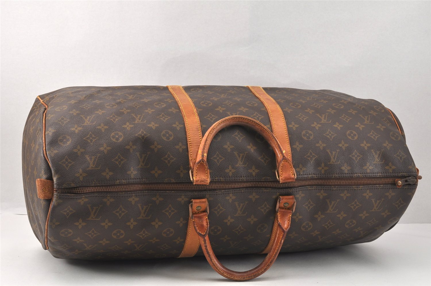 Authentic Louis Vuitton Monogram Keepall 60 Travel Boston Bag Old Model LV 3297K