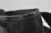 Authentic GUCCI Vintage Shoulder Tote Bag GG Canvas Leather 0190402 Black 3298I