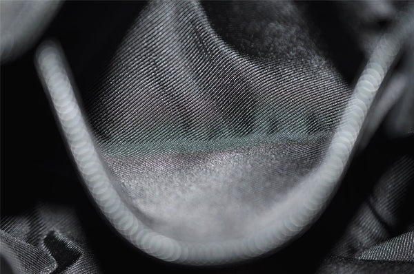 Authentic GUCCI Vintage Shoulder Tote Bag GG Canvas Leather 0190402 Black 3298I