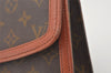 Auth Louis Vuitton Monogram Pochette Dame GM Clutch Hand Bag Old Model LV 3298J