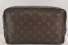Auth Louis Vuitton Monogram Trousse Toilette 28 Clutch Hand Bag Old Model 3299K