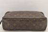 Auth Louis Vuitton Monogram Trousse Toilette 28 Clutch Hand Bag Old Model 3299K
