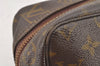 Auth Louis Vuitton Monogram Trousse Toilette 28 Clutch Hand Bag Old Model 3299K