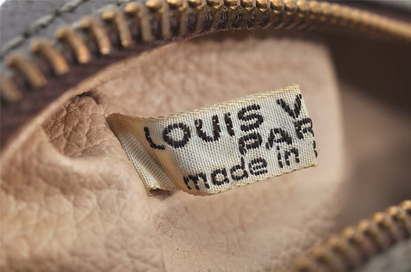 Auth Louis Vuitton Monogram Trousse Toilette 28 Clutch Hand Bag Old Model 3299K