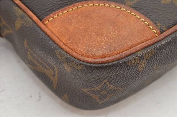 Authentic Louis Vuitton Monogram Marly Dragonne GM M51825 Clutch Hand Bag 3302K