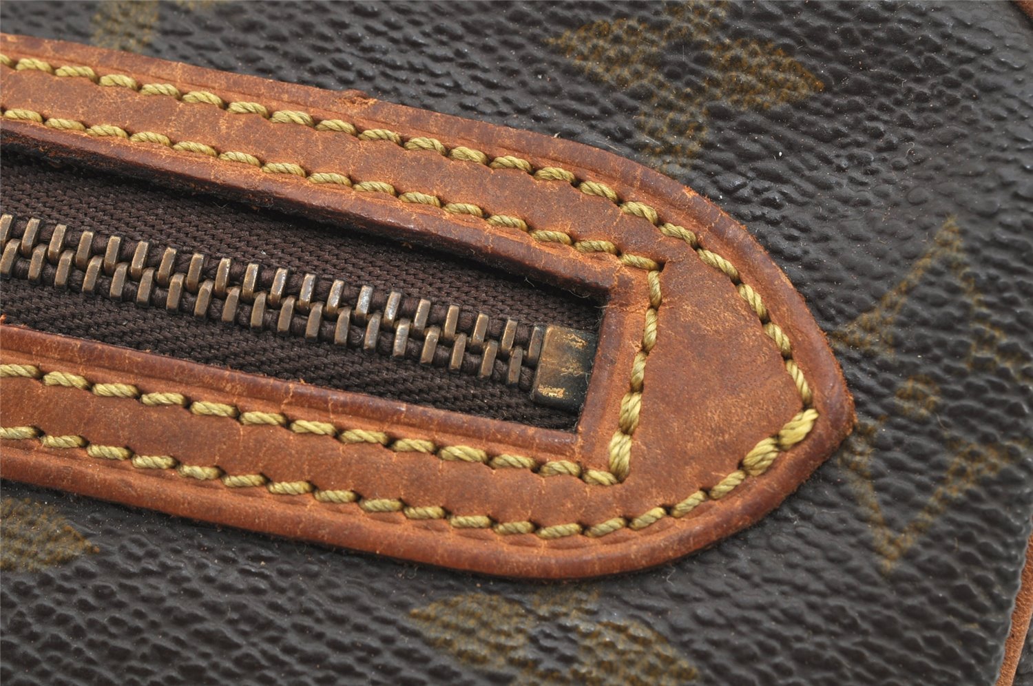 Authentic Louis Vuitton Monogram Marly Dragonne GM M51825 Clutch Hand Bag 3302K