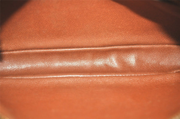 Authentic Louis Vuitton Monogram Marly Dragonne GM M51825 Clutch Hand Bag 3302K