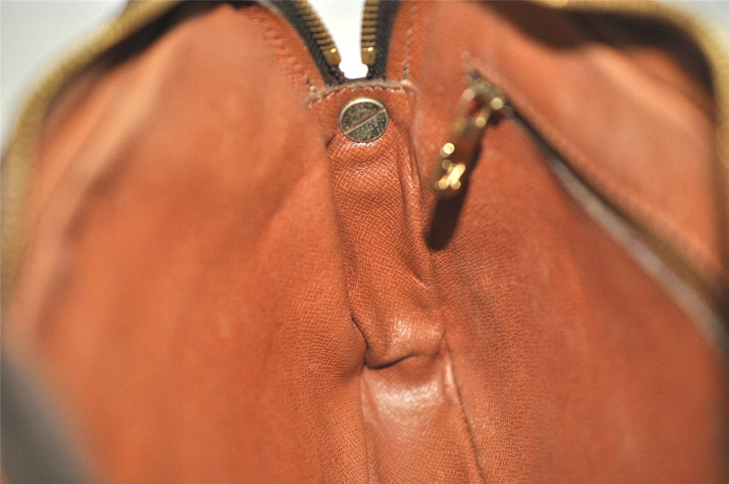 Authentic Louis Vuitton Monogram Marly Dragonne GM M51825 Clutch Hand Bag 3302K