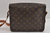Authentic Louis Vuitton Monogram Cartouchiere GM M51252 Shoulder Cross Bag 3303J