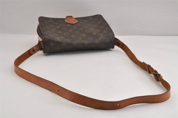 Authentic Louis Vuitton Monogram Cartouchiere GM M51252 Shoulder Cross Bag 3303J