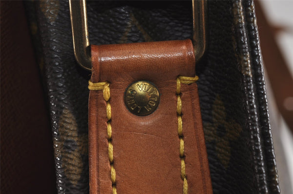 Authentic Louis Vuitton Monogram Cartouchiere GM M51252 Shoulder Cross Bag 3303J