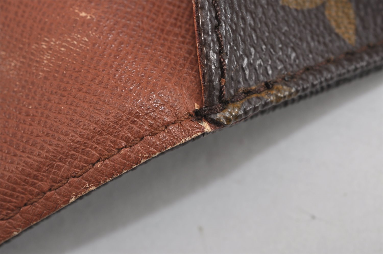 Authentic Louis Vuitton Monogram Cartouchiere GM M51252 Shoulder Cross Bag 3303J