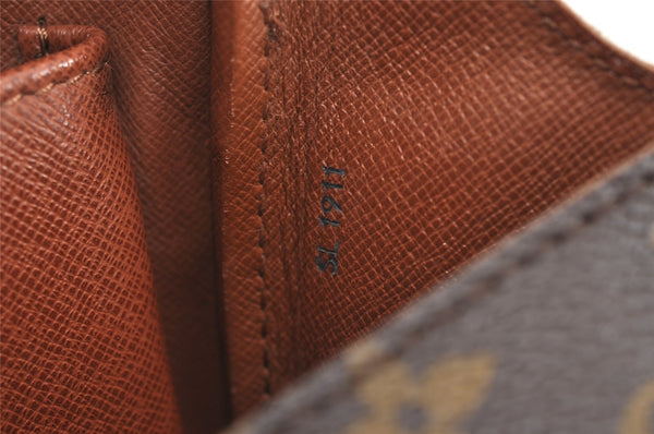 Authentic Louis Vuitton Monogram Cartouchiere GM M51252 Shoulder Cross Bag 3303J