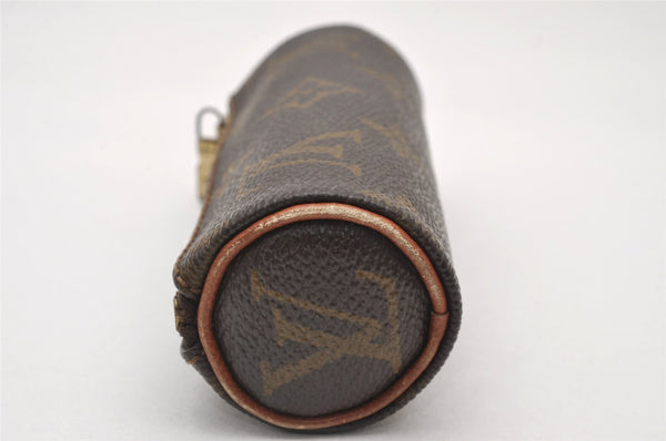 Authentic Louis Vuitton Monogram Etui 3 Golf Ball Case M58249 LV 3304J