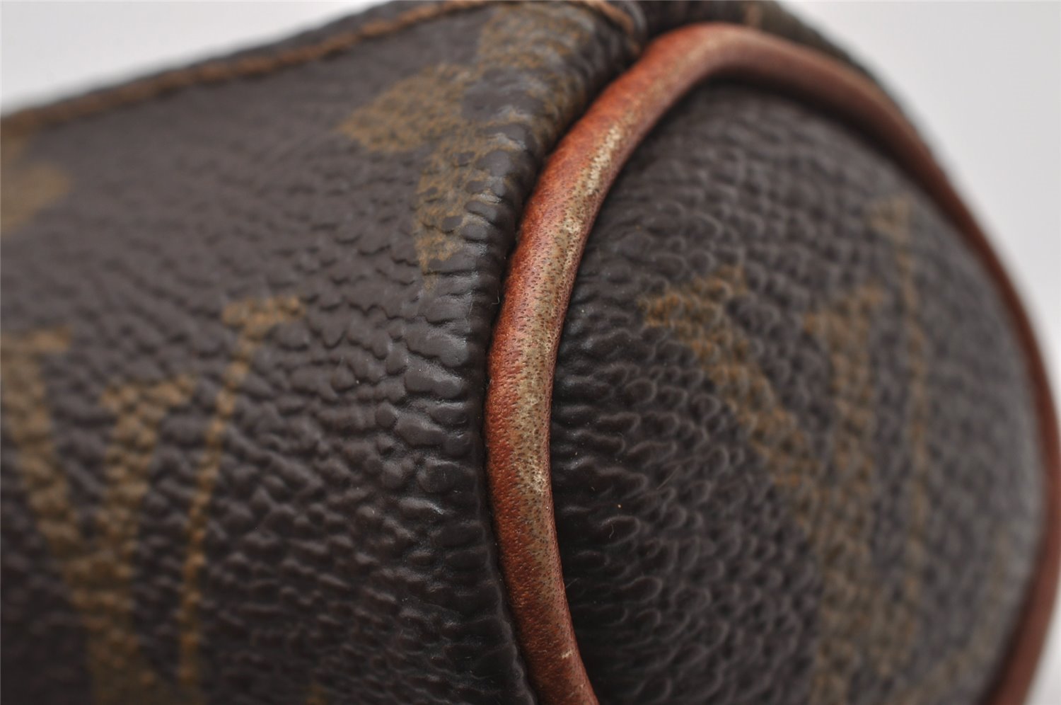 Authentic Louis Vuitton Monogram Etui 3 Golf Ball Case M58249 LV 3304J