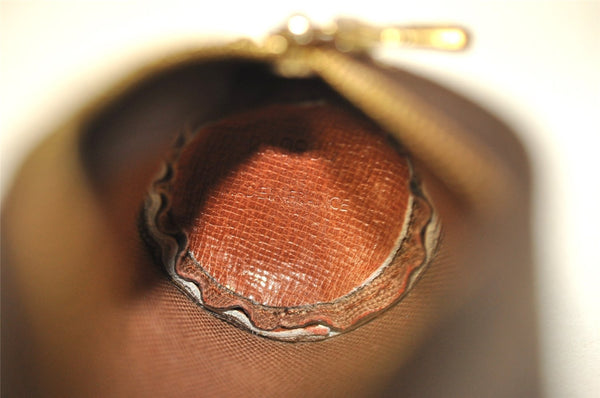 Authentic Louis Vuitton Monogram Etui 3 Golf Ball Case M58249 LV 3304J