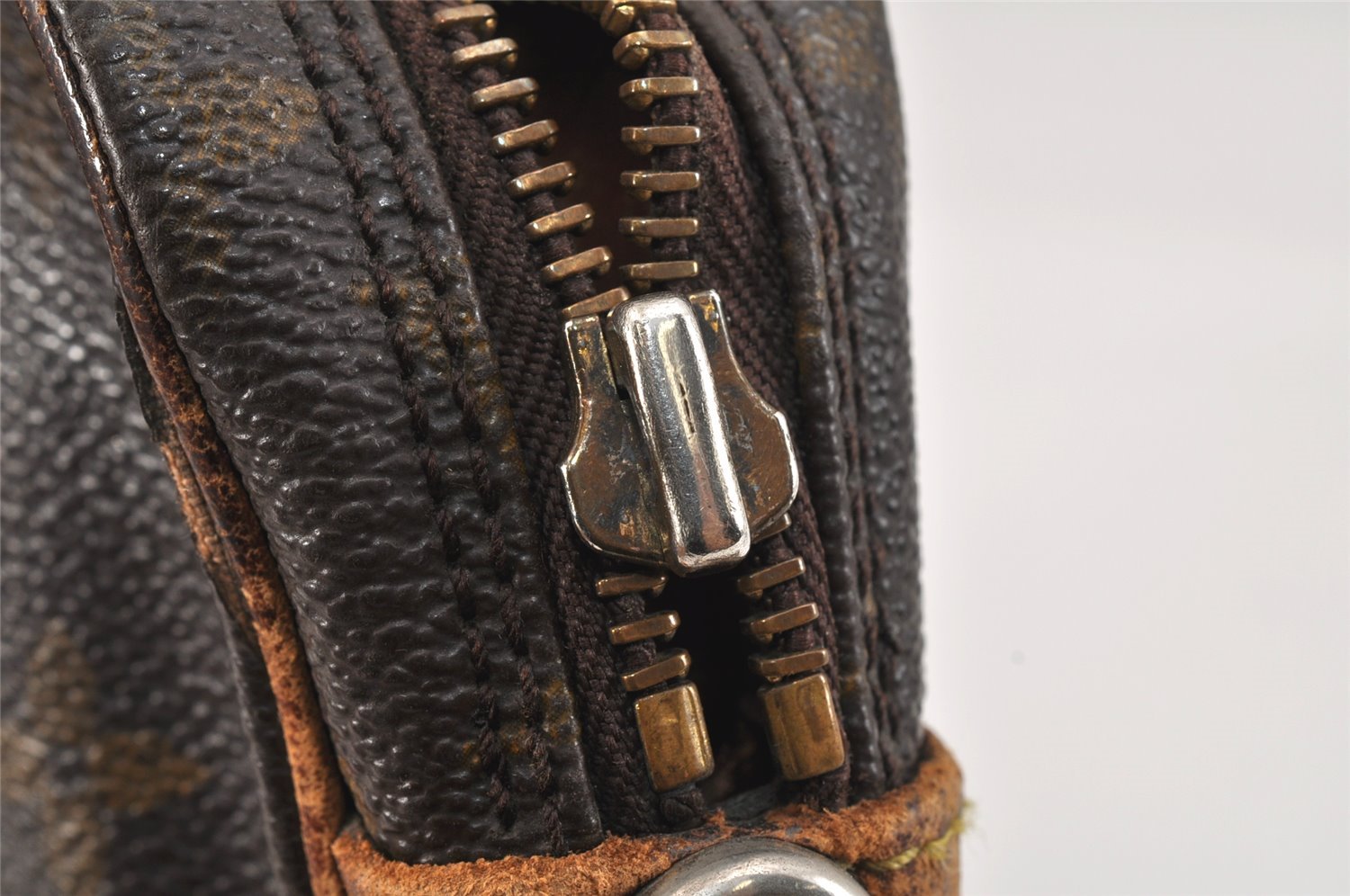 Authentic Louis Vuitton Monogram Marly Dragonne GM M51825 Clutch Bag Junk 3304K