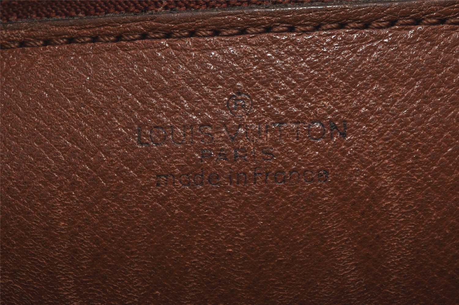 Authentic Louis Vuitton Monogram Marly Dragonne GM M51825 Clutch Bag Junk 3304K