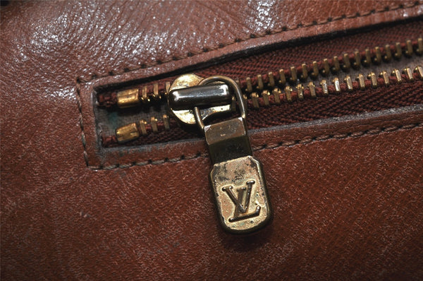 Authentic Louis Vuitton Monogram Marly Dragonne GM M51825 Clutch Bag Junk 3304K