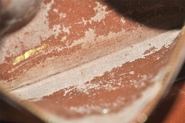 Authentic Louis Vuitton Monogram Marly Dragonne GM M51825 Clutch Bag Junk 3304K