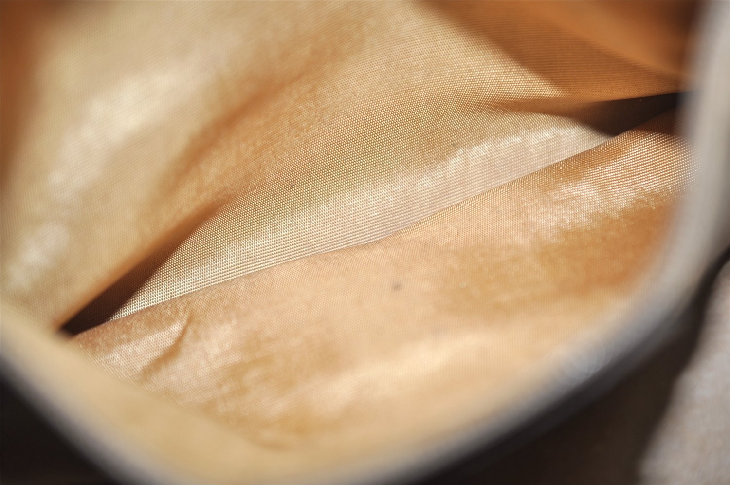 Authentic GUCCI Shoulder Cross Body Bag Purse GG PVC Leather Brown Junk 3305J