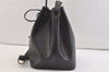 Authentic Louis Vuitton Epi Petit Noe Drawstring Bag M59012 Black Junk 3305K