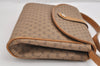 Authentic GUCCI Micro GG PVC Leather Shoulder Cross Body Bag Brown Junk 3306J