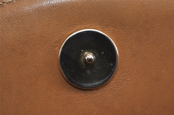 Authentic GUCCI Micro GG PVC Leather Shoulder Cross Body Bag Brown Junk 3306J