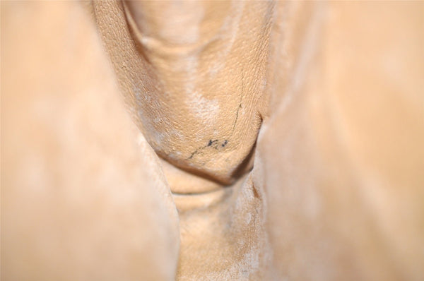 Authentic GUCCI Micro GG PVC Leather Shoulder Cross Body Bag Brown Junk 3306J