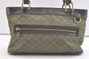 Auth Louis Vuitton Monogram Mini Lucille PM Hand Bag Green Khaki M92682 LV 3306K