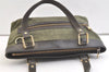 Auth Louis Vuitton Monogram Mini Lucille PM Hand Bag Green Khaki M92682 LV 3306K