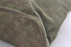 Auth Louis Vuitton Monogram Mini Lucille PM Hand Bag Green Khaki M92682 LV 3306K